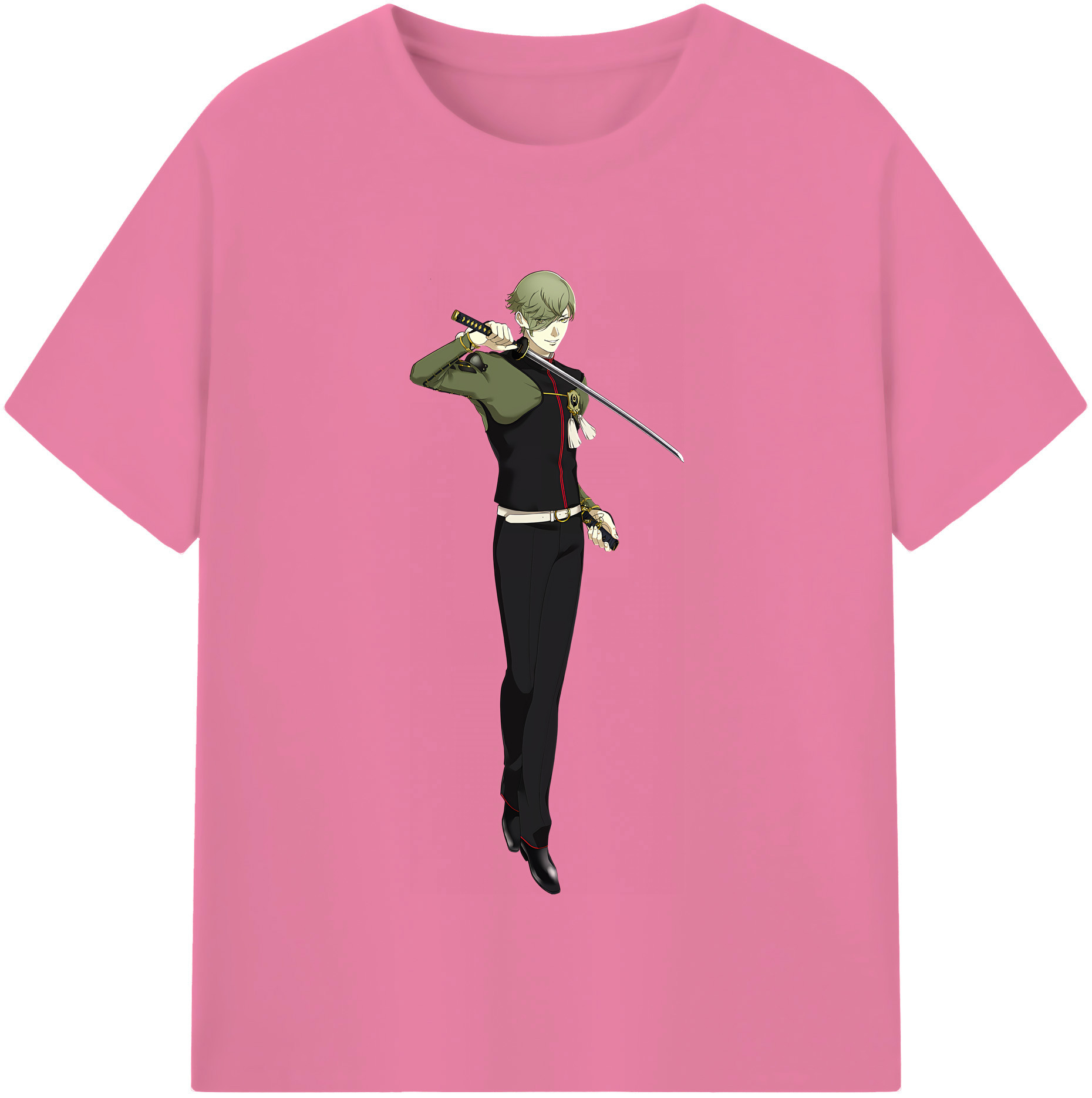 （画像用） 刀剣乱舞 Touken Ranbu 綿100％半袖Tシャツ（フロントプリント）
